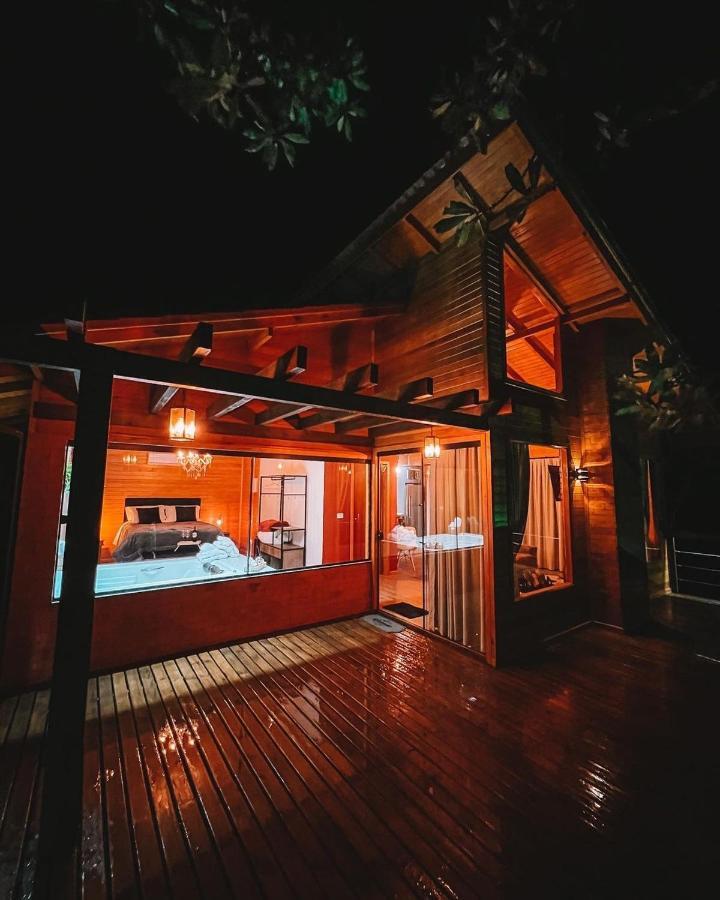 Cabana Romantica Na Serra Com Hidro, Lareira, Lagos E Trilhas Villa Bom Retiro  Buitenkant foto