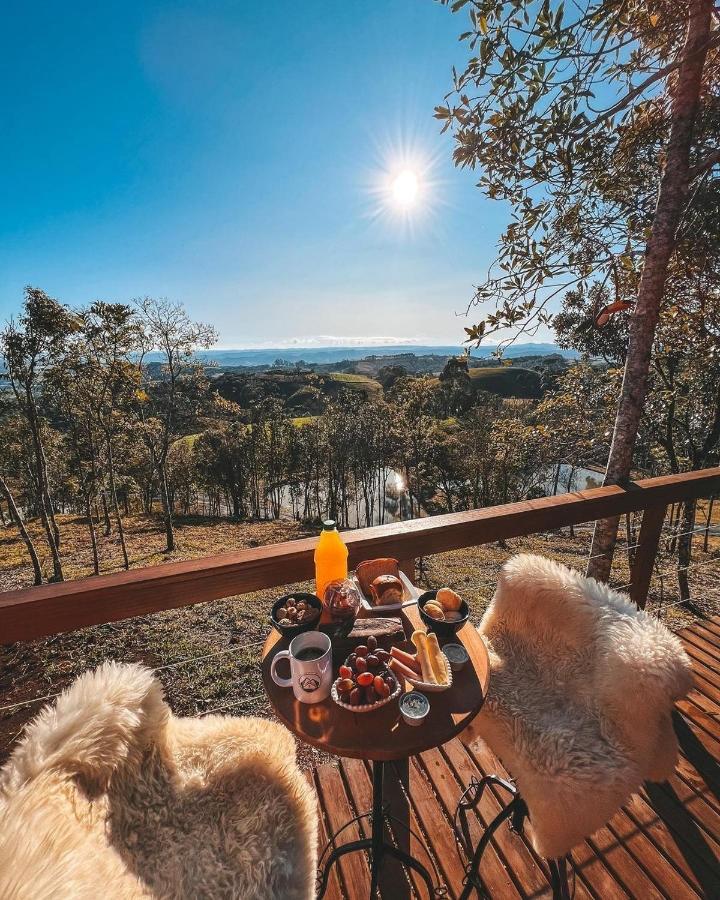 Cabana Romantica Na Serra Com Hidro, Lareira, Lagos E Trilhas Villa Bom Retiro  Buitenkant foto