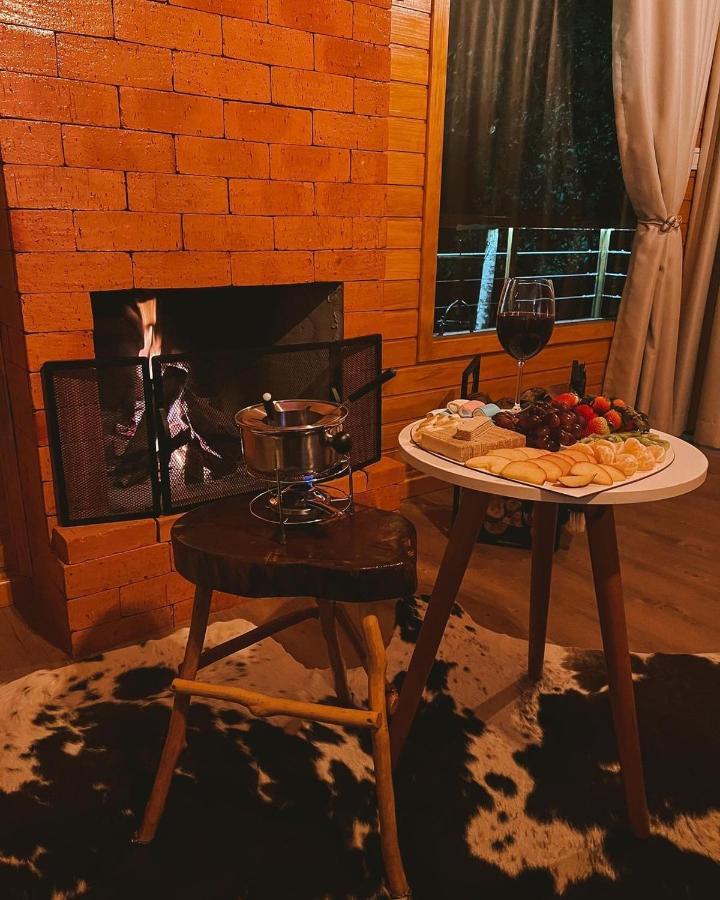 Cabana Romantica Na Serra Com Hidro, Lareira, Lagos E Trilhas Villa Bom Retiro  Buitenkant foto